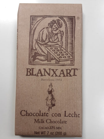 BLANXART. Chcocolate con Leche