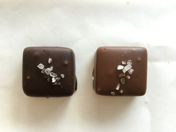 Chocolate Covered Sea Salt Caramels